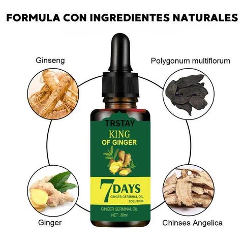 Sérum Capilar de Jengibre Anticaída (Esencia Germinal)