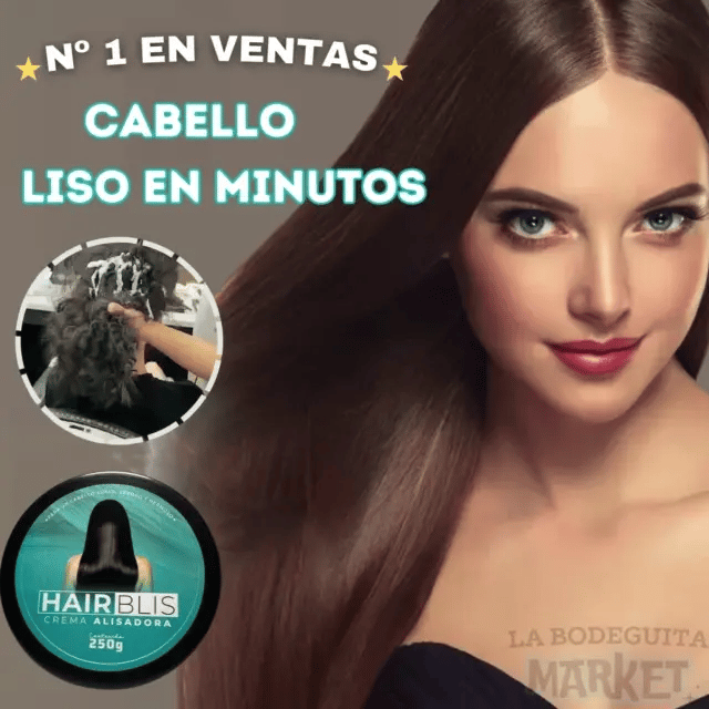 ✨ HAIR BLIS™ Crema Alisadora Pelo Radiante | Aura Vital Ve