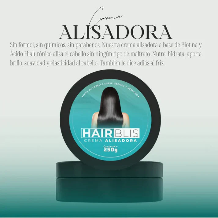 ✨ HAIR BLIS™ Crema Alisadora Pelo Radiante | Aura Vital Ve